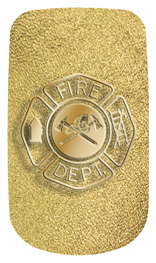 DAROYAL 418 SH GD Fire Department Shimmer Gold Background